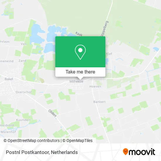 Postnl Postkantoor map