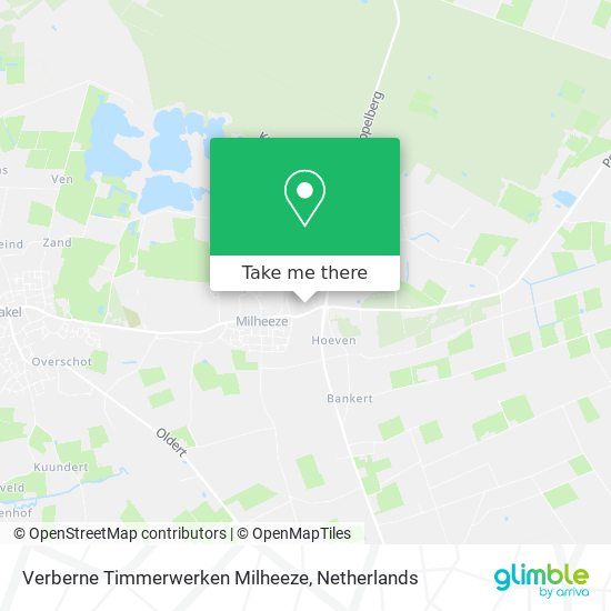 Verberne Timmerwerken Milheeze map