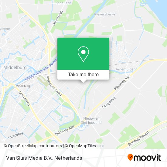 Van Sluis Media B.V. map