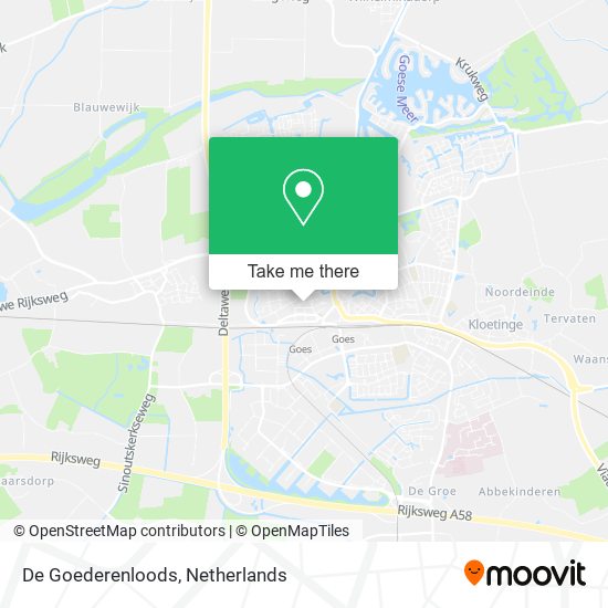 De Goederenloods map