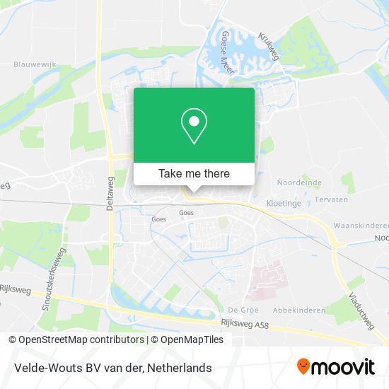 Velde-Wouts BV van der map