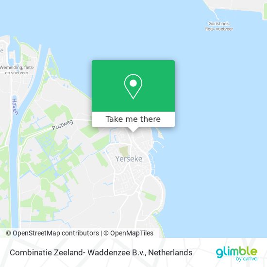 Combinatie Zeeland- Waddenzee B.v. map