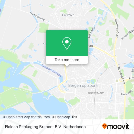 Flalcan Packaging Brabant B.V. map