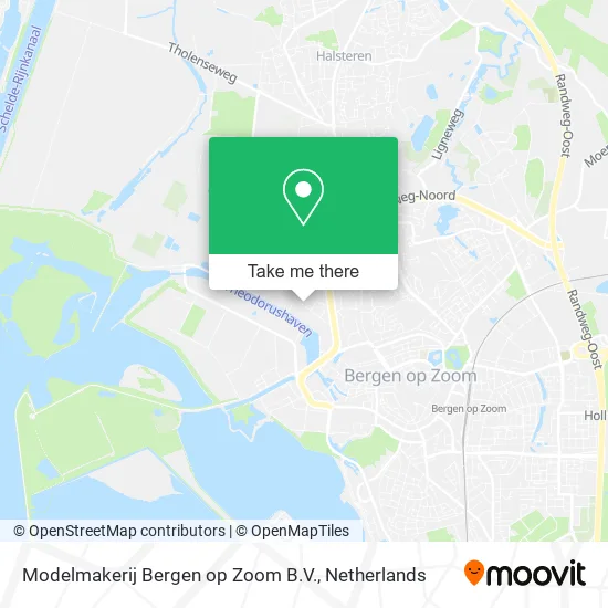 Modelmakerij Bergen op Zoom B.V. Karte