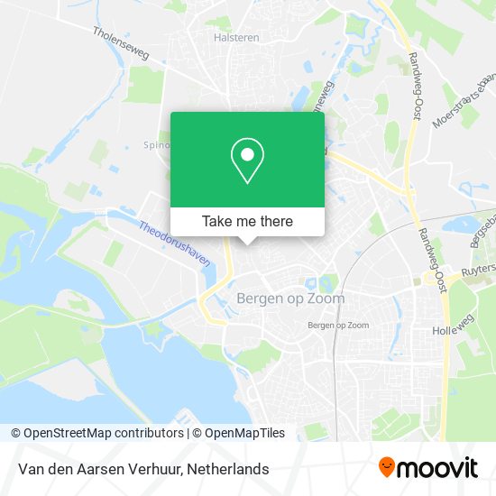 Van den Aarsen Verhuur map