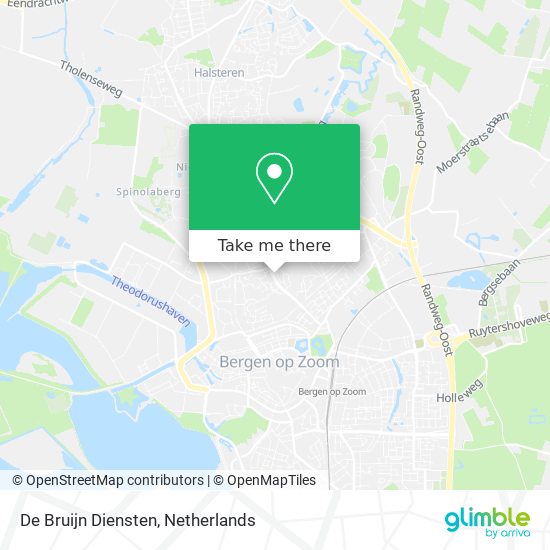 De Bruijn Diensten map