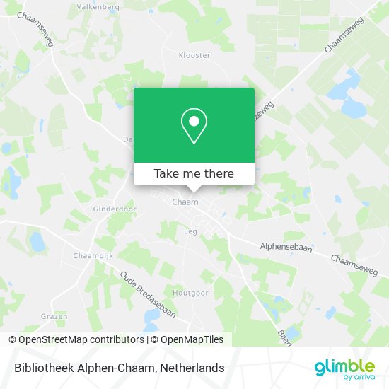 Bibliotheek Alphen-Chaam map