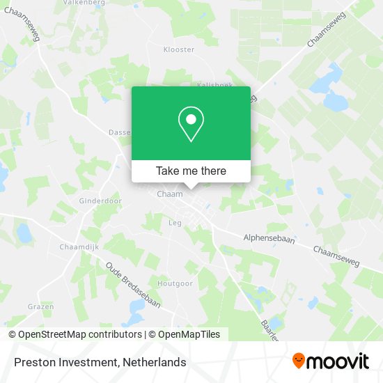 Preston Investment map