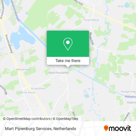 Mart Pijnenburg Services map