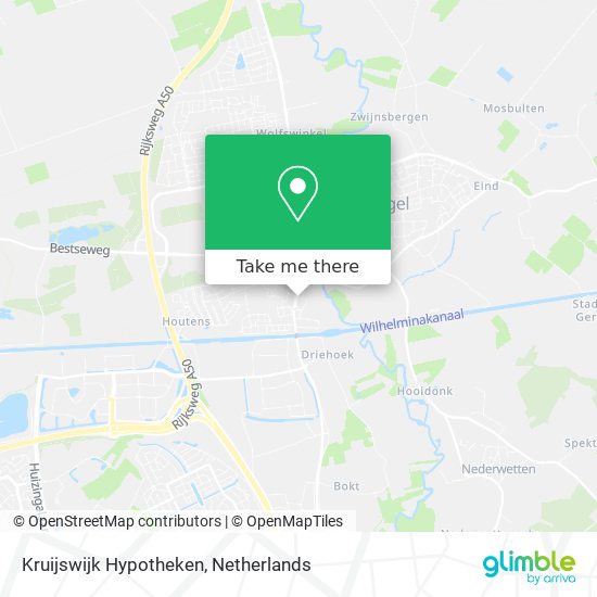 Kruijswijk Hypotheken map