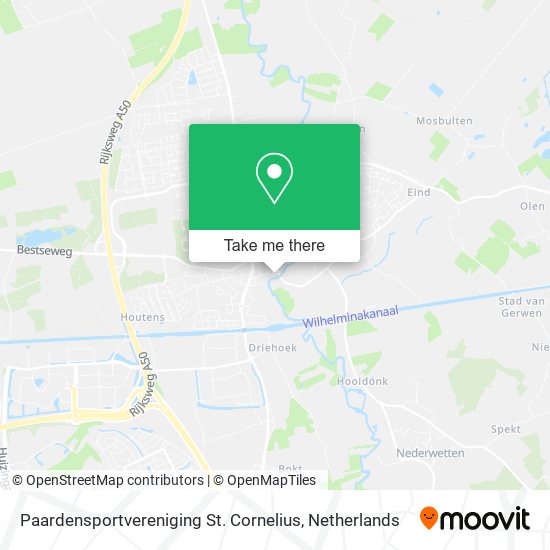 Paardensportvereniging St. Cornelius Karte