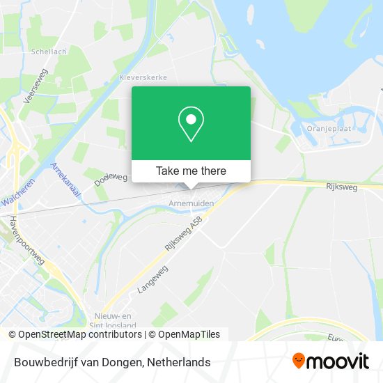 Bouwbedrijf van Dongen Karte