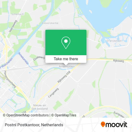 Postnl Postkantoor map