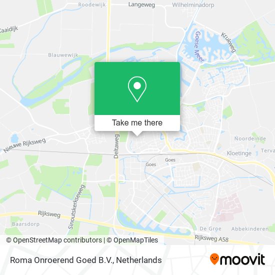 Roma Onroerend Goed B.V. map