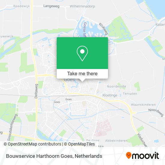 Bouwservice Harthoorn Goes map