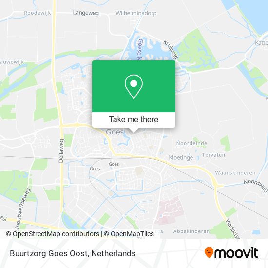 Buurtzorg Goes Oost map