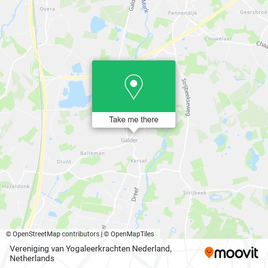 Vereniging van Yogaleerkrachten Nederland map