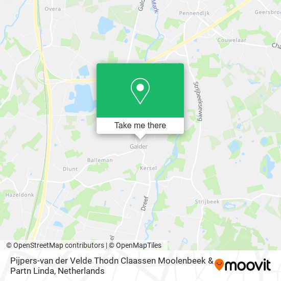 Pijpers-van der Velde Thodn Claassen Moolenbeek & Partn Linda map
