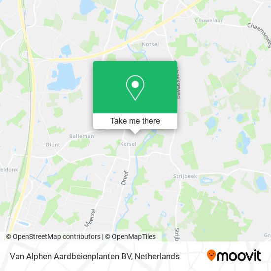 Van Alphen Aardbeienplanten BV map