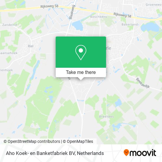 Aho Koek- en Banketfabriek BV map