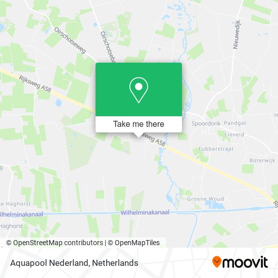 Aquapool Nederland map