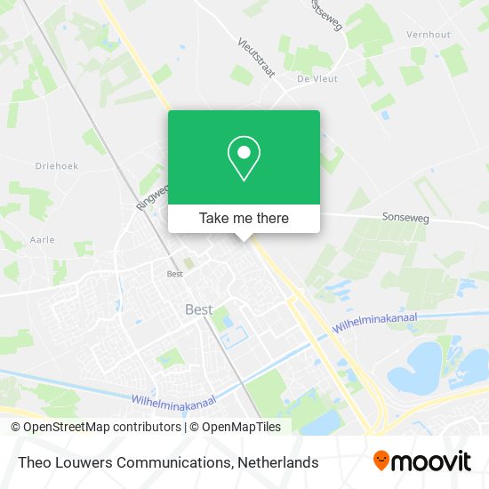 Theo Louwers Communications map