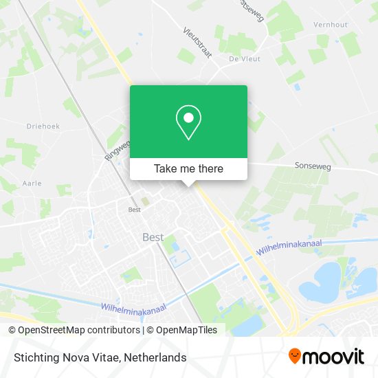 Stichting Nova Vitae map