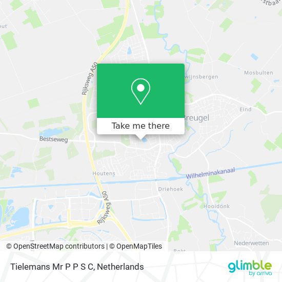 Tielemans Mr P P S C map