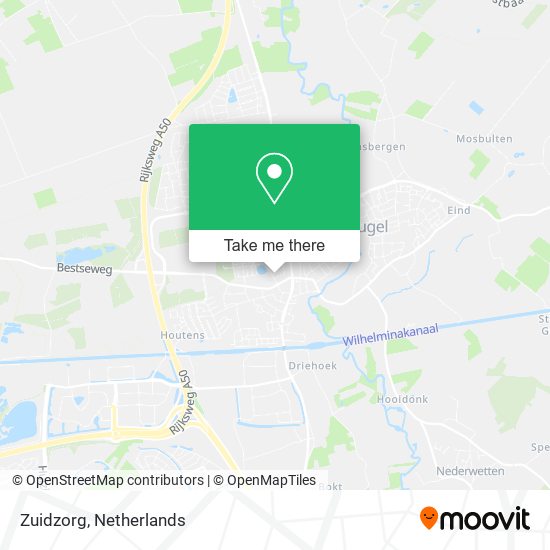 Zuidzorg map