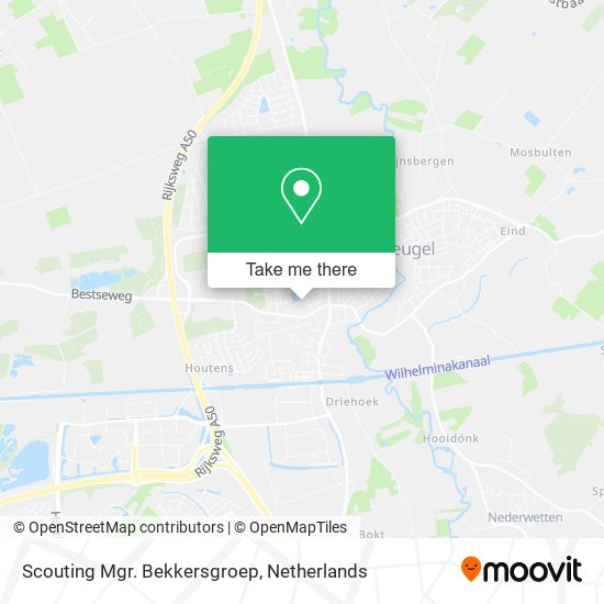 Scouting Mgr. Bekkersgroep map