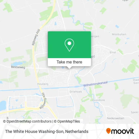The White House Washing-Son map