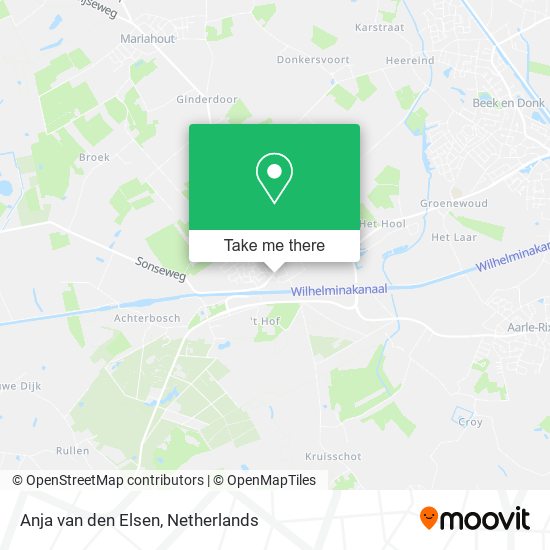 Anja van den Elsen map