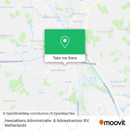 Heesakkers Administratie- & Advieskantoor BV map