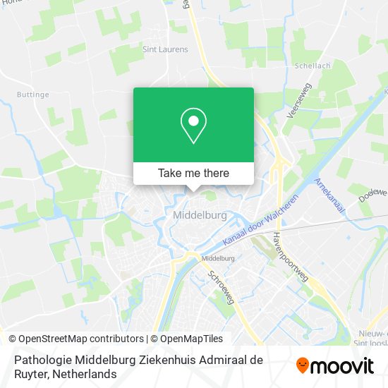Pathologie Middelburg Ziekenhuis Admiraal de Ruyter Karte