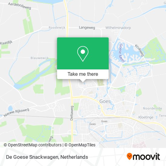 De Goese Snackwagen map
