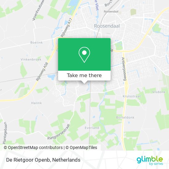 De Rietgoor Openb map