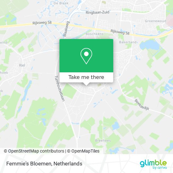 Femmie's Bloemen map