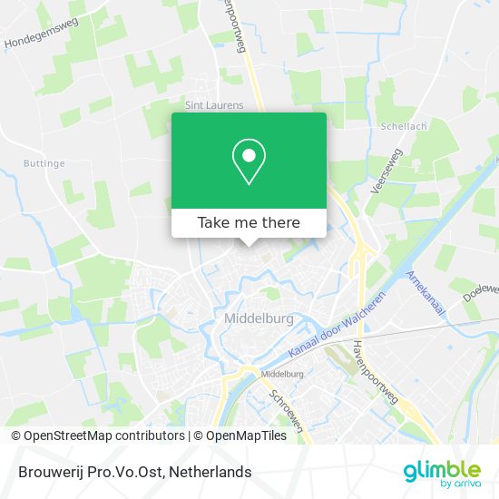 Brouwerij Pro.Vo.Ost map