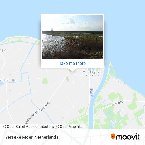 Yerseke Moer map