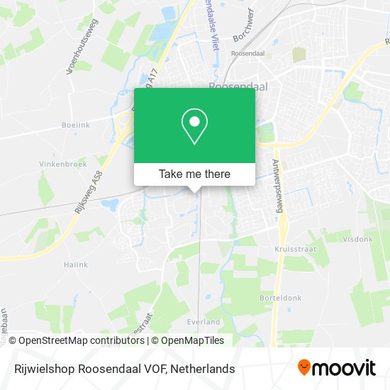 Rijwielshop Roosendaal VOF map