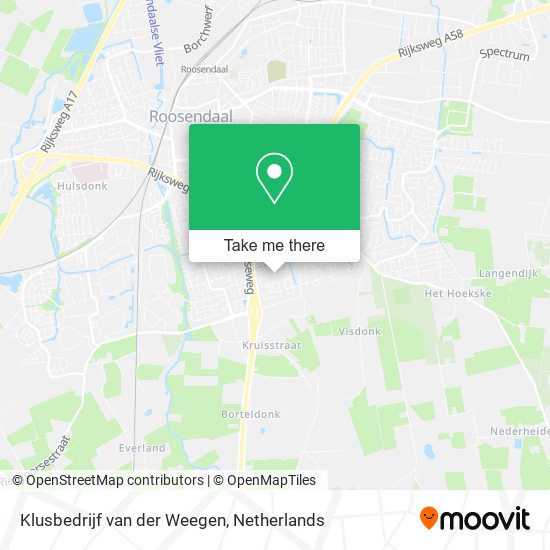 Klusbedrijf van der Weegen map