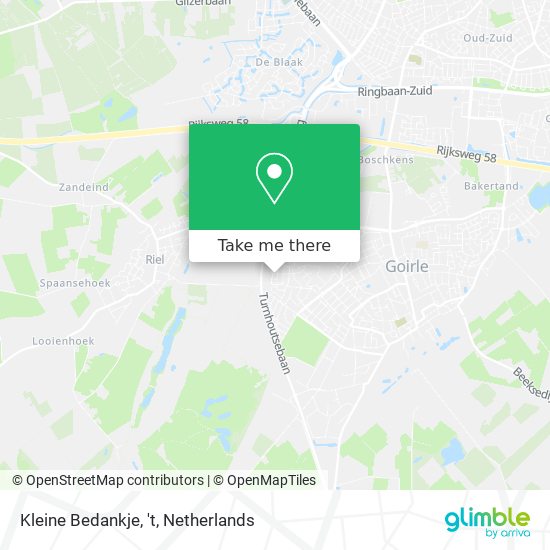 Kleine Bedankje, 't Karte