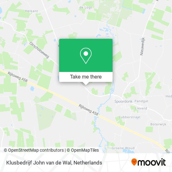 Klusbedrijf John van de Wal map