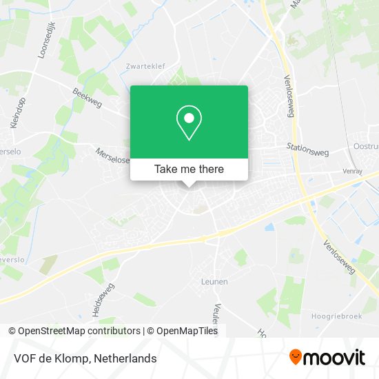 VOF de Klomp map