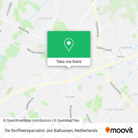 De Stoffeerspecialist Jos Baltussen map