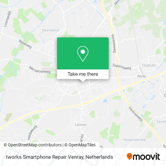 Iworks Smartphone Repair Venray map