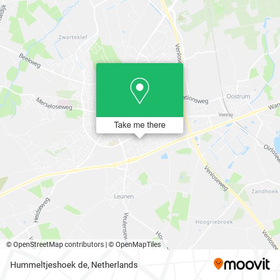 Hummeltjeshoek de map