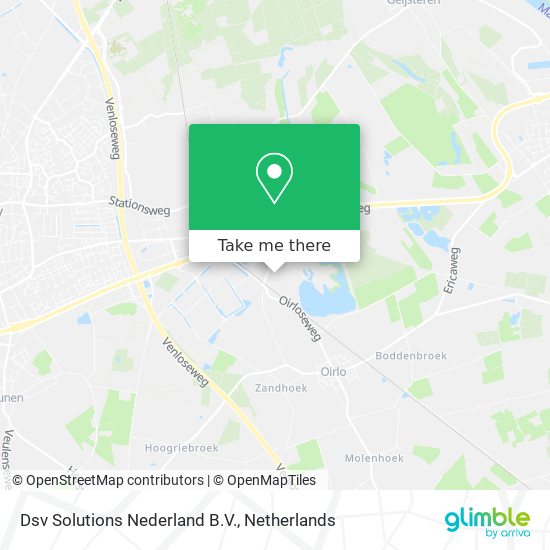 Dsv Solutions Nederland B.V. map