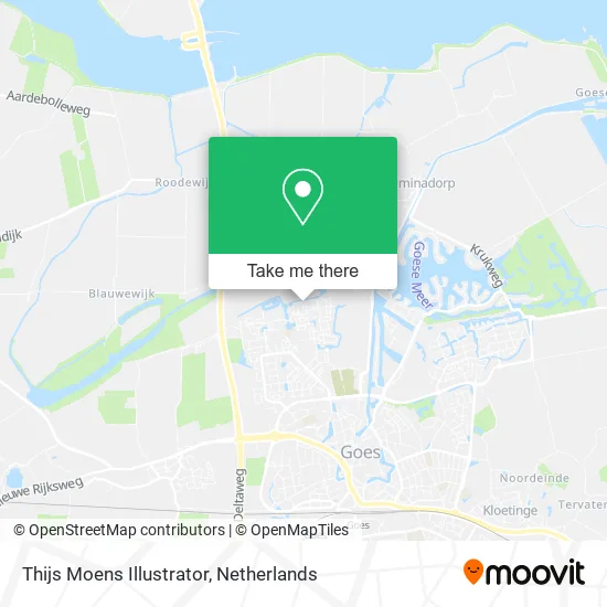 Thijs Moens Illustrator map