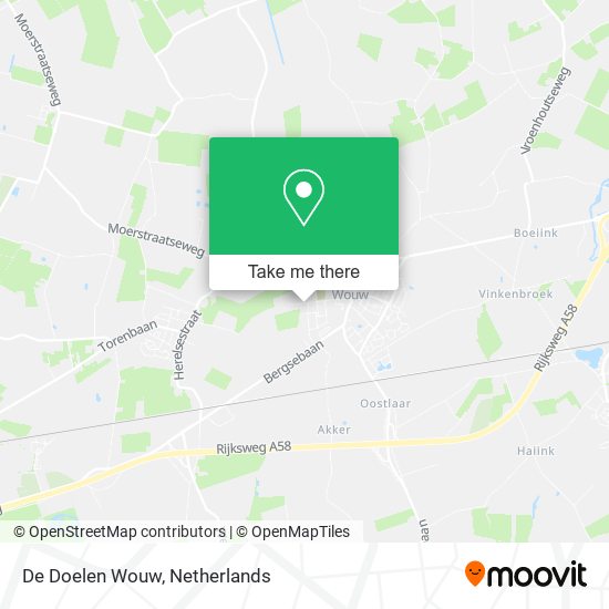 De Doelen Wouw map